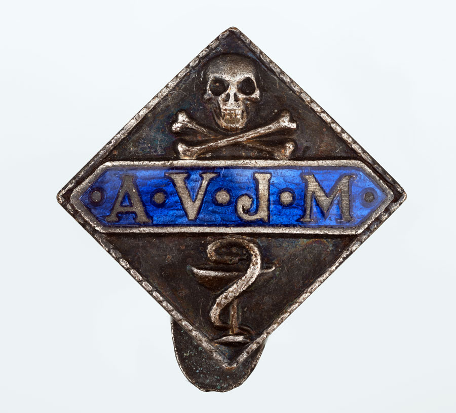 Abzeichen des Akademischen Vereins Jüdischer Mediziner, um 1910 © David Peters