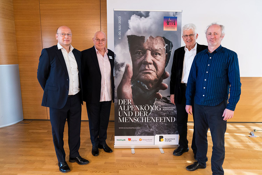 Thomas Mersich, Wolfgang Böck, Michael Gampe, Erich Uiberlacker © KBB - Schöll