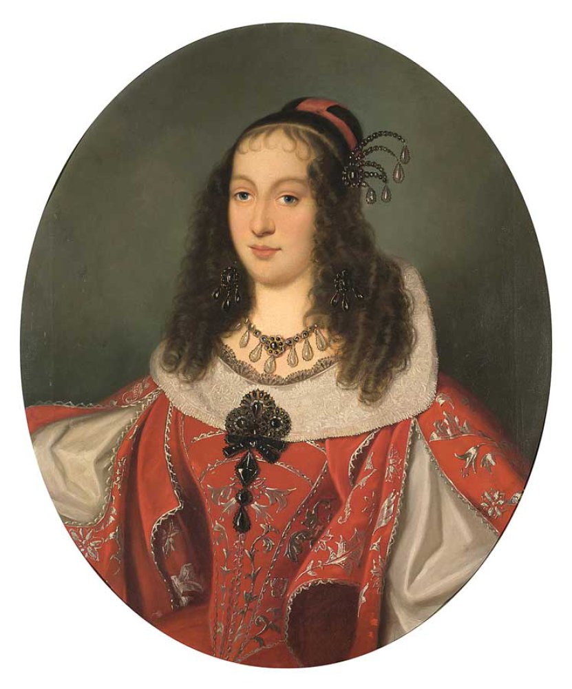 Ernst Rietschel. Eleonore Gräfin von Batthyány in ung. Tracht  © Fürst L.P. Batthyány-Strattmann