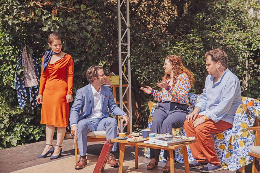 Der Gott des Gemetzels, Ensemble © Fabian Steppan