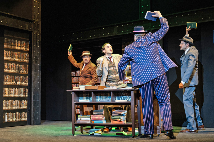 Im Dickicht der Städte, Ensemble © Bettina Frenzel