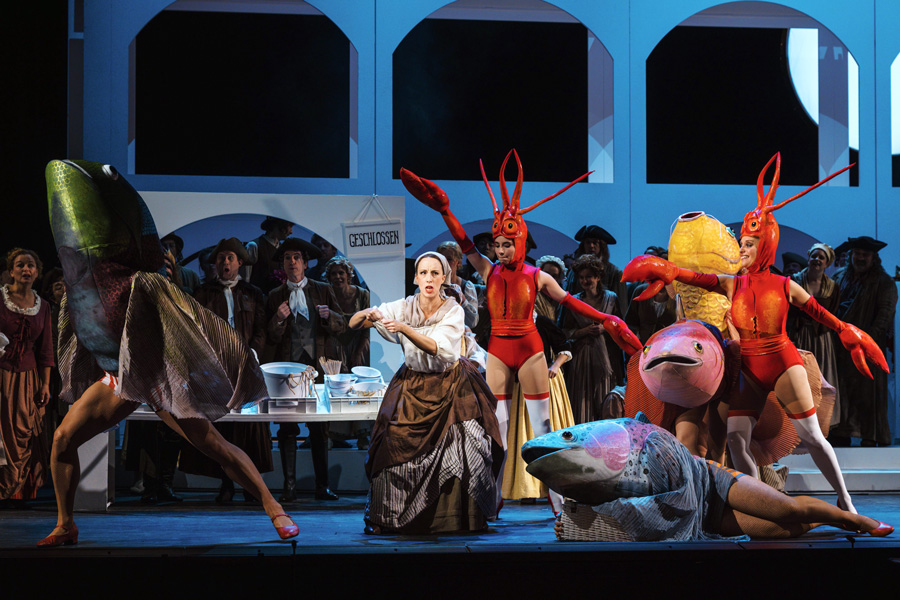 Johanna Arrouas, Statisterie, Ensemble © Marco Sommer/Volksoper Wien