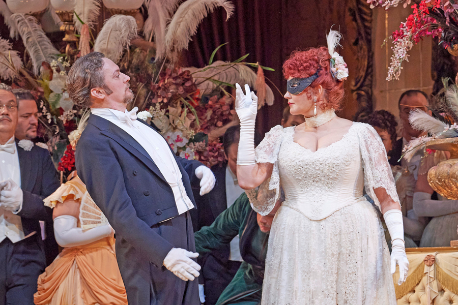 Die Fledermaus, Georg Nigl, Camilla Nylund © Wiener Staatsoper / Michael Pöhn