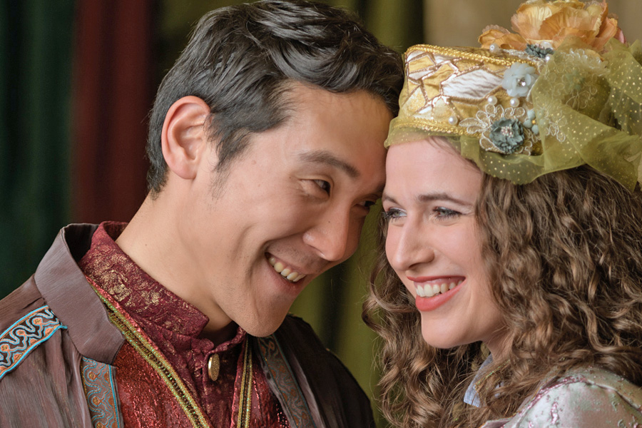 James Park (Äsgär), Bianca Basler (Gültschöhra) © Andreas Svirak