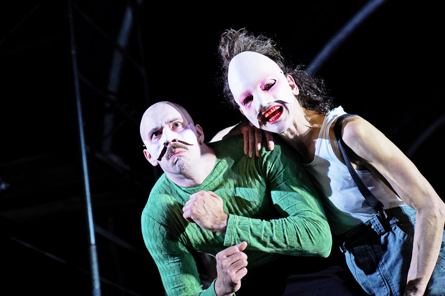 Tim Werths, Bibiana Beglau © Tommy Hetzel