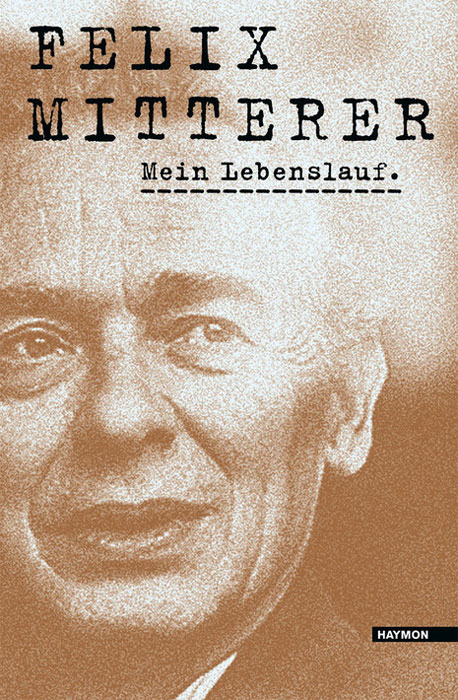 Felix Mitterer Autobiografie Cover 700
