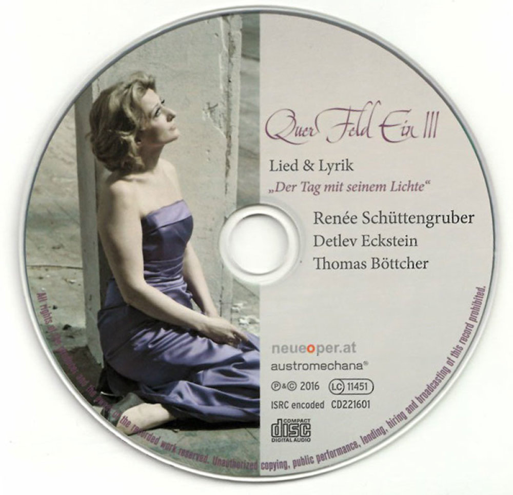 Die neue CD von Renée Schüttengruber