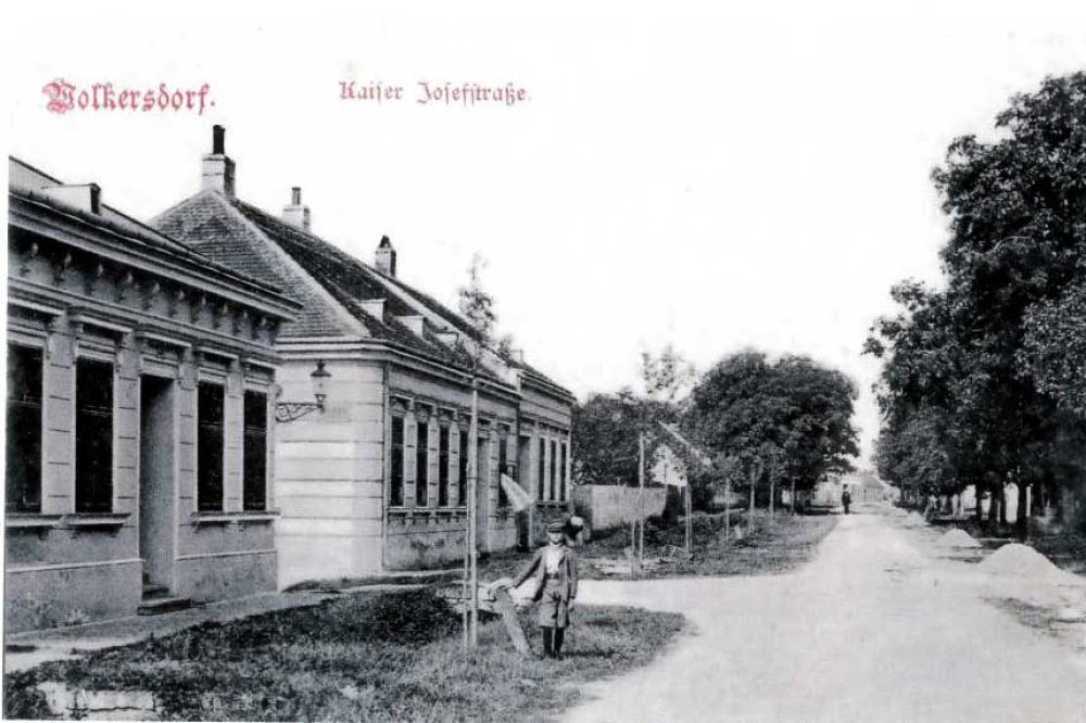 Die Kaiser-Josef-Straße (Foto 1908) Illustration aus dem Buch