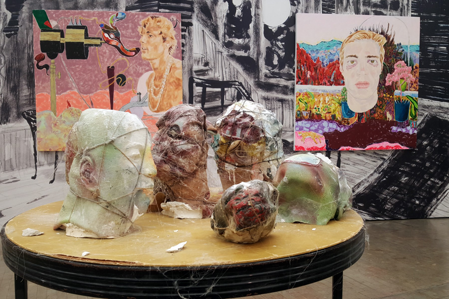 Ausstellungsansicht Richard Hawkins, Potentialities