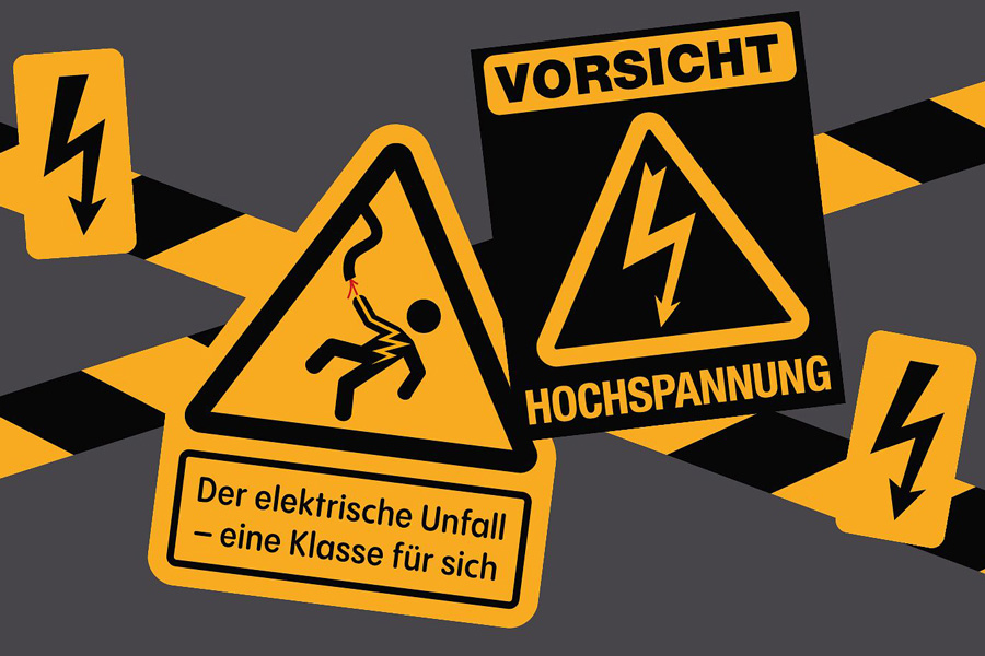 Vorsicht Hochspannung, Sujet © NHM Wien