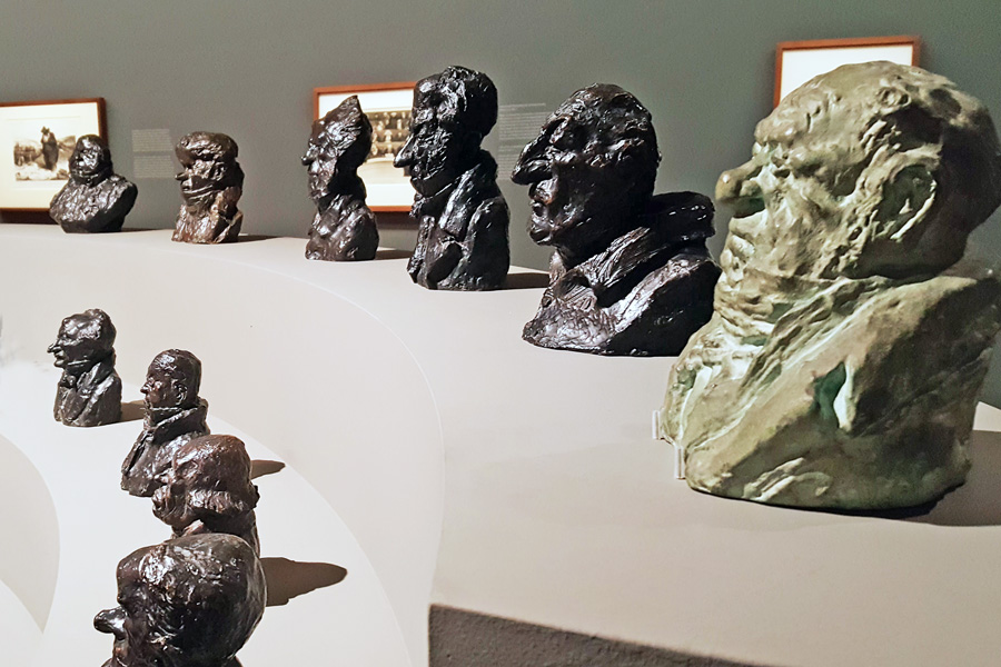 Honoré Daumier. Spiegel der Gesellschaft, Ausstellungsansicht