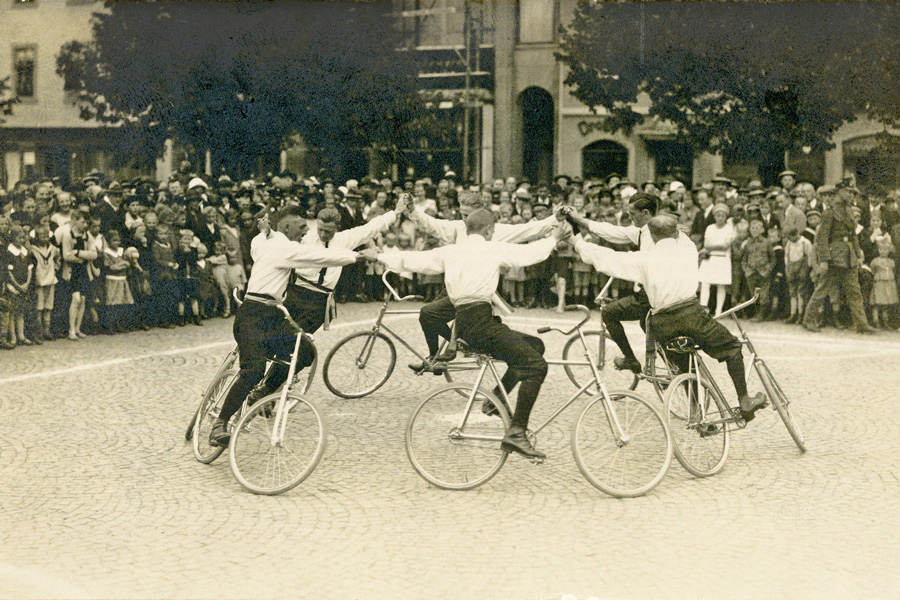 Radsportclub „Triumpf“ Weißenfels, 1925 © Stadtgeschichtliches Museum Leipzig / Sportmuseum