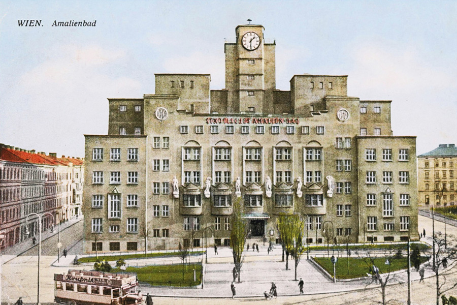 Amalienbad © Wien Museum Inv.-Nr. 238149/55