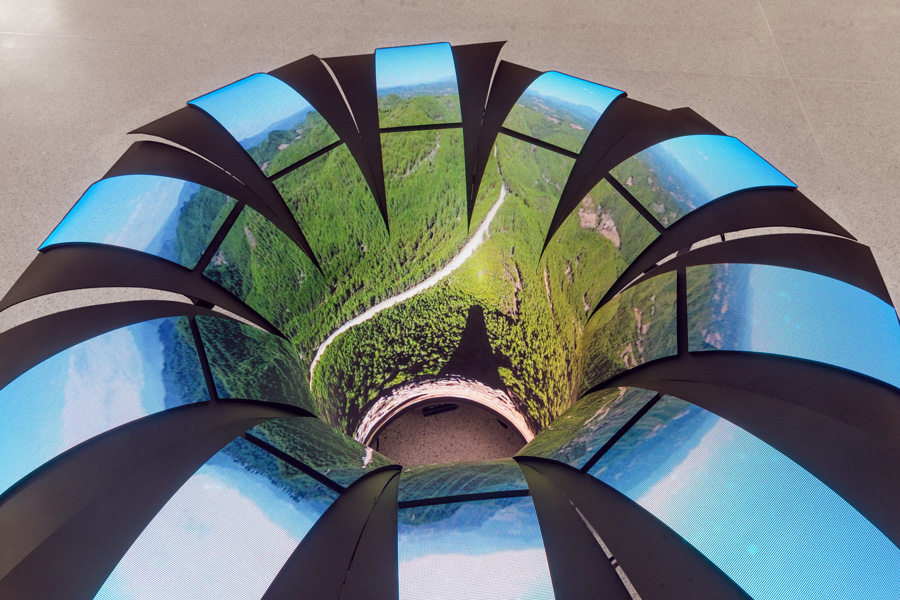 Claudia Pagès Rabal, Feudal Hole #1, 2025, Foto: Klaus Pichler / mumok