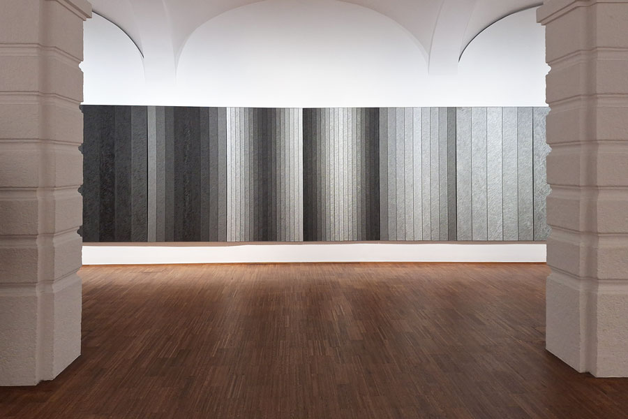Helga Philipp, Bewegungsräume, Ausstellungsansicht