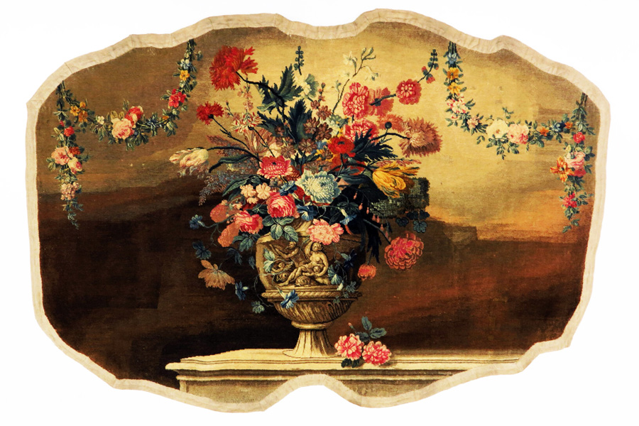 Savonnerieteppich mit Blumenstück © MAK/Branislav Djordjevic