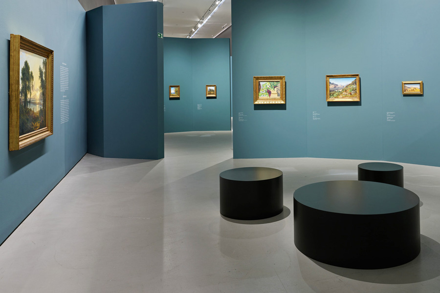 Ausstellungsansicht, F. G. Waldmüller Foto: Johannes Stoll / Belvedere, Wien