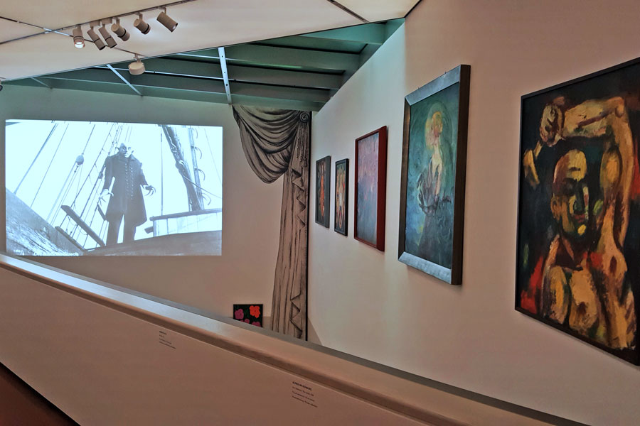 Experiment Expressionismus. Schiele meets Nosferatu, Ausstellungsansicht