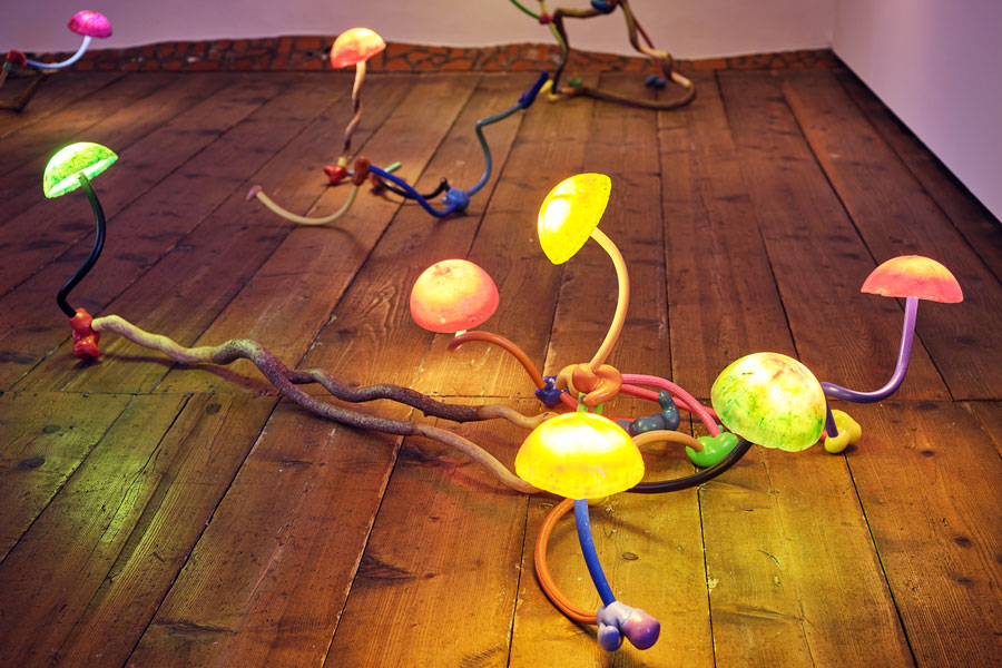 Lampshare, Ausstellungsansicht Foto © Michael Goldgruber