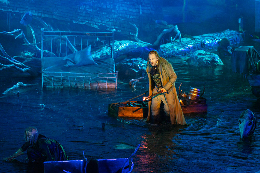 Viel Wasser auch für Kaspar © © Bregenzer Festspiele / Daniel Ammann