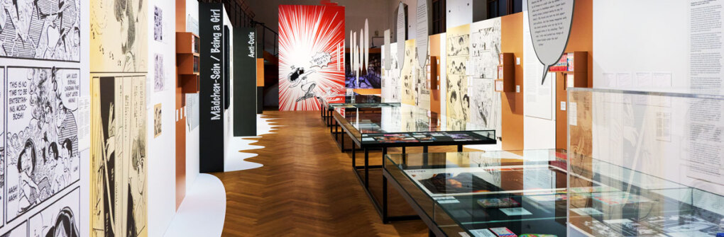MAK Ausstellungsansicht, GIRL MEETS MANGA © MAK/Christian Mendez