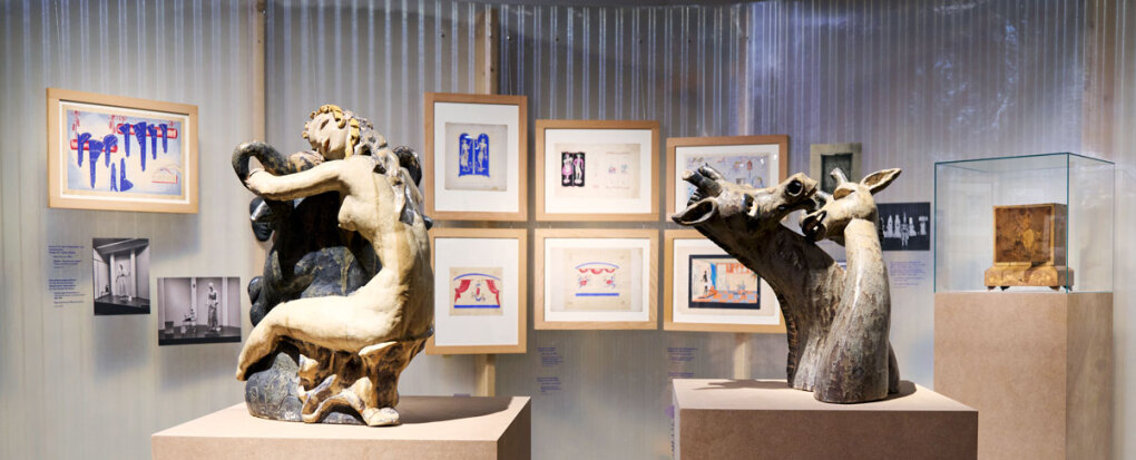 MAK Ausstellungsansicht, 2026 VALLY WIESELTHIER: Bild und Ton Zentraler Raum MAK Design Lab 