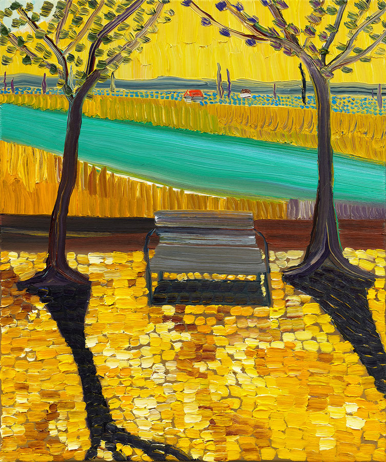 Matthew Wong The Space Between Trees, 2019 © 2025 Matthew Wong Foundation / Bildrecht Wien 2025