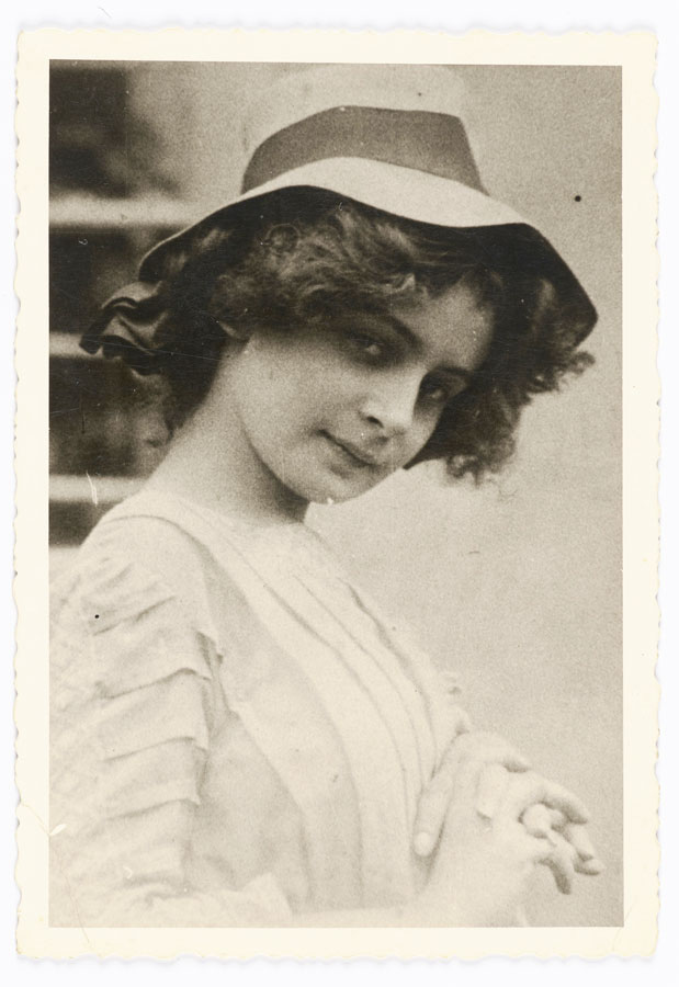 Ludwig Grillich, Gerti Schiele, 1909, Foto: TimTom, Wien Museum