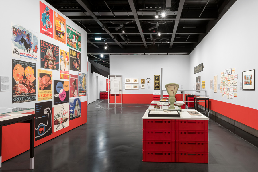 Fleisch, Ausstellungsansicht © Klaus Pichler, Wien Museum
