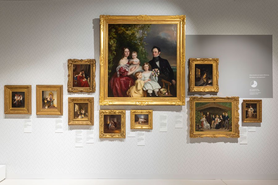 Ausstellungsansicht Biedermeier und Vormärz © Lisa Rastl