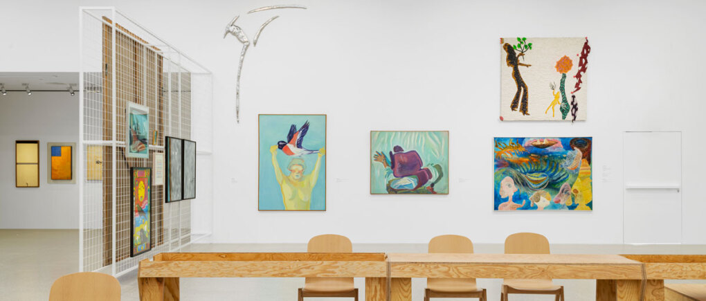 Ausstellungsansicht: Nie endgültig! Das Museum im Wandel Foto: Klaus Pichler © mumok