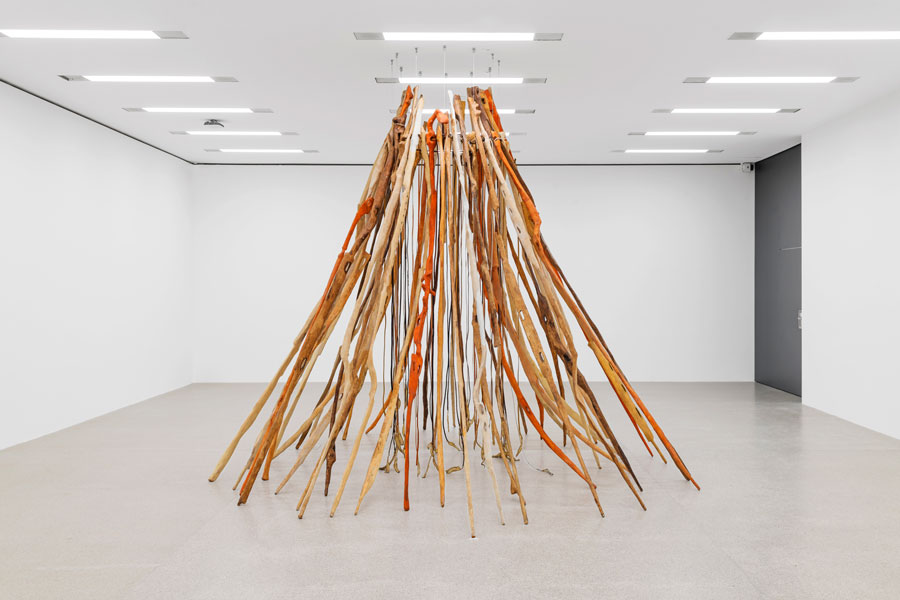 Ausstellungsansicht: Nie endgültig! Das Museum im Wandel Foto: Klaus Pichler © mumok