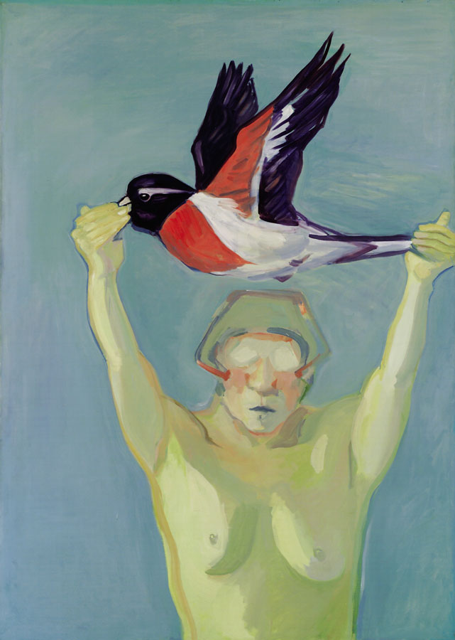 Maria Lassnig, Fliegen lernen, mumok - Museum moderner Kunst Stiftung Ludwig Wien, erworben 1980 