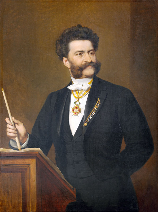 Johann Strauss,  1888, Museen der Stadt Wien, Wien Museum © Foto: TimTom, Wien Museum
