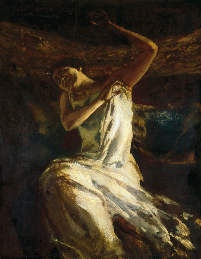 Albert von Keller, Die Traumtänzerin Magdeleine, um 1905 © Kunsthaus Zürich
