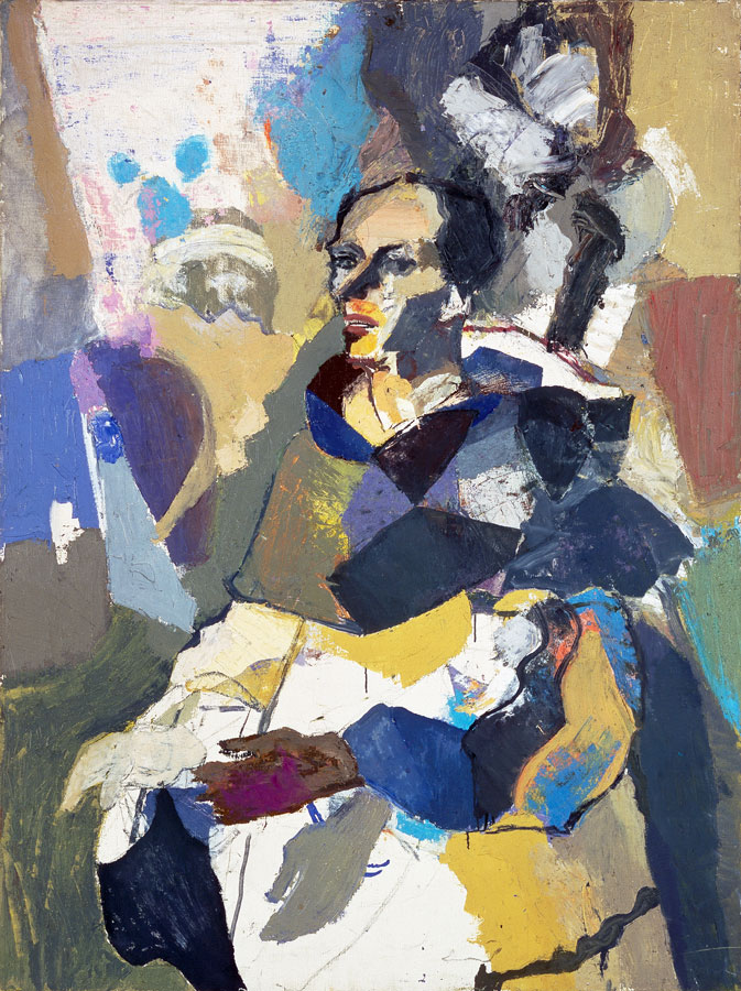 Herbert Boeckl, Dominikaner IV, 1948, mumok – Museum moderner Kunst Stiftung Ludwig Wien