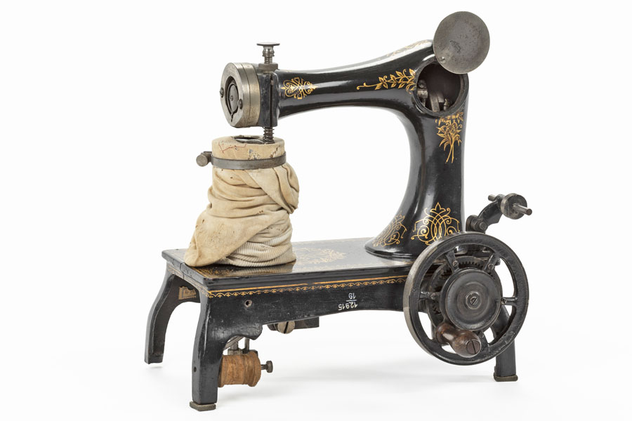 Umlaufgreifer-Stopfmaschine, 1890 © Technisches Museum Wien