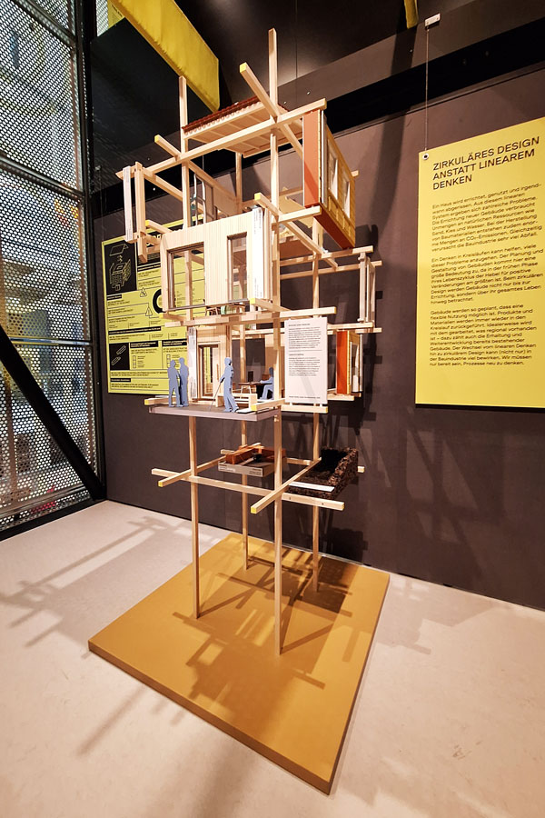 Bereich Bauwirtchaft, Ausstellungsansicht