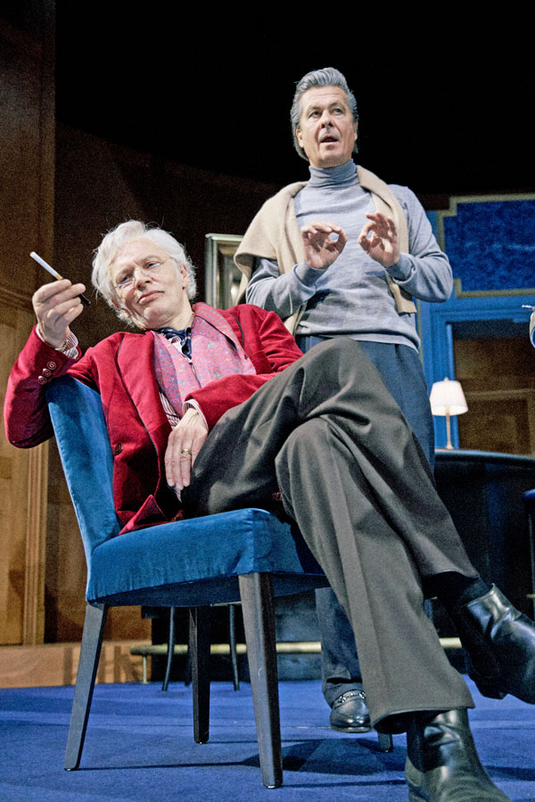 Michael Dangl (Karajan), Günter Franzmeier  (Bernstein) © Patrick Rieser 
