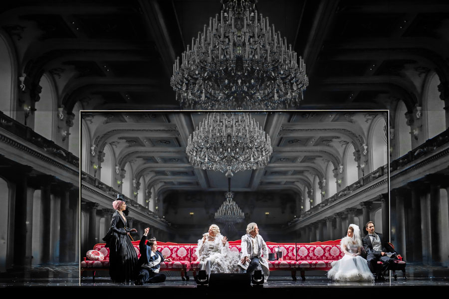 Csárdásfürstin, Ensemble © Monika Rittershaus / Volksoper Wien