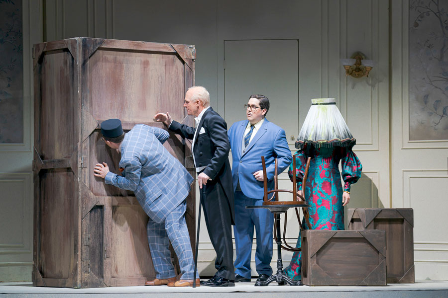 Szymon Komasa, Daniel Schmutzhard, Jakob Semotan, Anett Fritsch © Werner Kmetitsch/Volksoper Wien