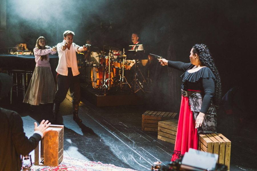 Killing Carmen, Ensemble © Jenni Koller/Volksoper Wien 