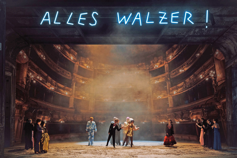 Aschenbrödels Traum, Ensemble © Marco Sommer/Volksoper Wien