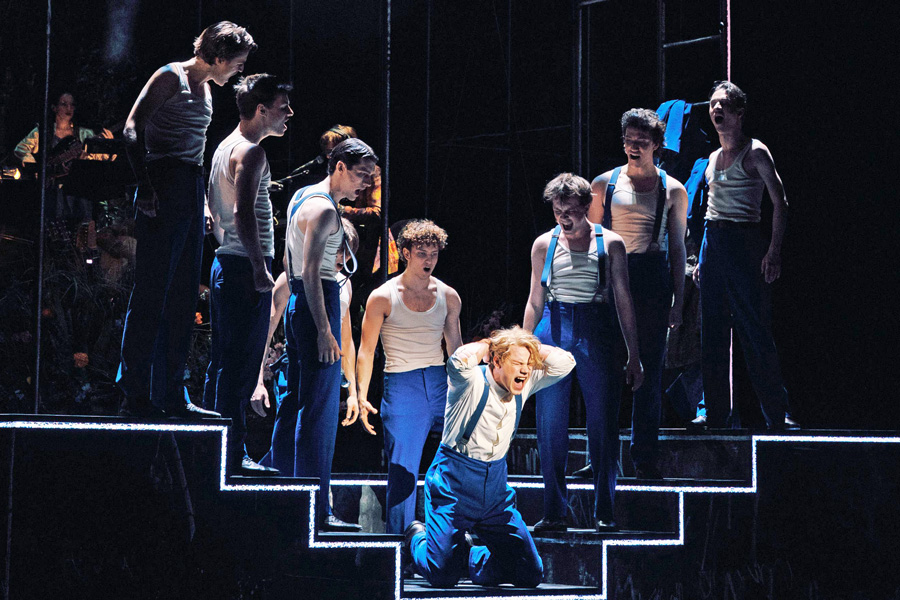 Paul Aschenwald, Til Omeloh, Ensemble © Marco Sommer / Volksoper Wien