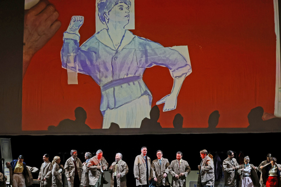 Chor der Volksoper Wien © Barbara Pálffy / Volksoper Wien