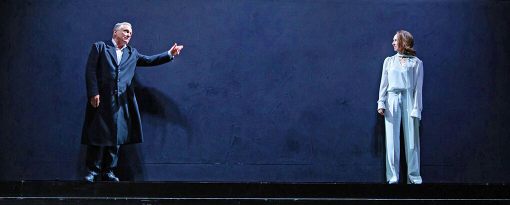 Bernhard Schier (Friedrich Hofreiter), Maria Köstlinger (Genia) © Astrid Knie