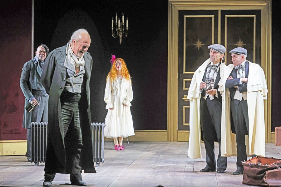 Félix Kama, Herbet Föttinger, Juliette Larat, Ljubiša Lupo Grujčić, Marcello De Nardo © Moritz Schel