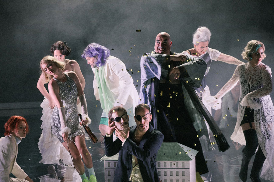 Komödie der Verführung, Ensemble © Patrick Rieser