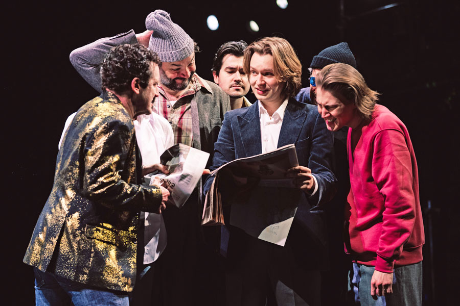 Das Vermächtnis, Ensemble © Philine Hofmann