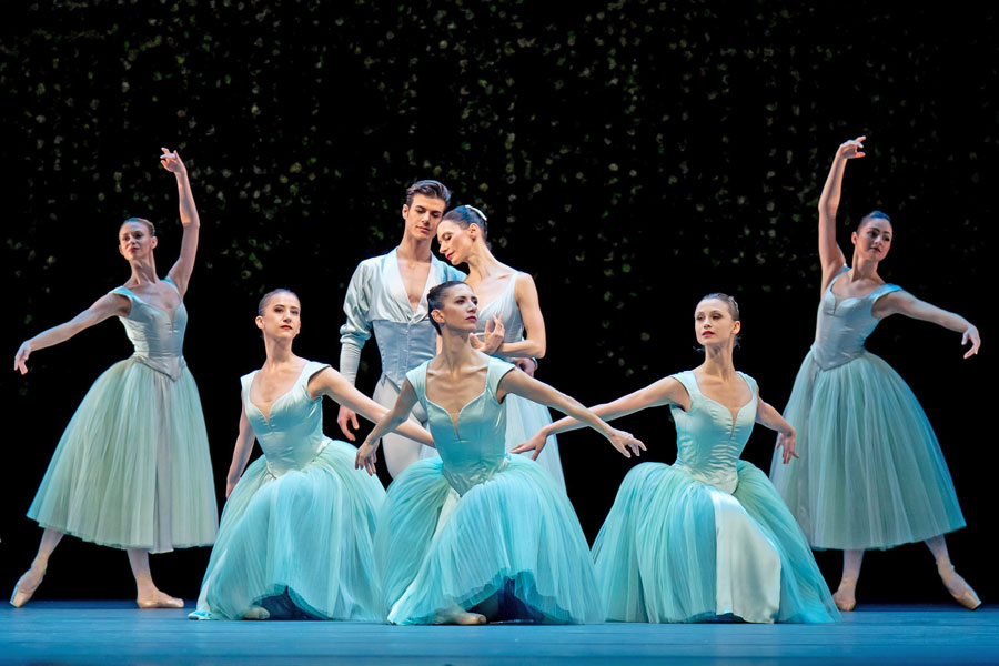 brahms-schönberg quartet, Ensemble © Wiener Staatsballett/Ashley Taylor © Balanchine Trust